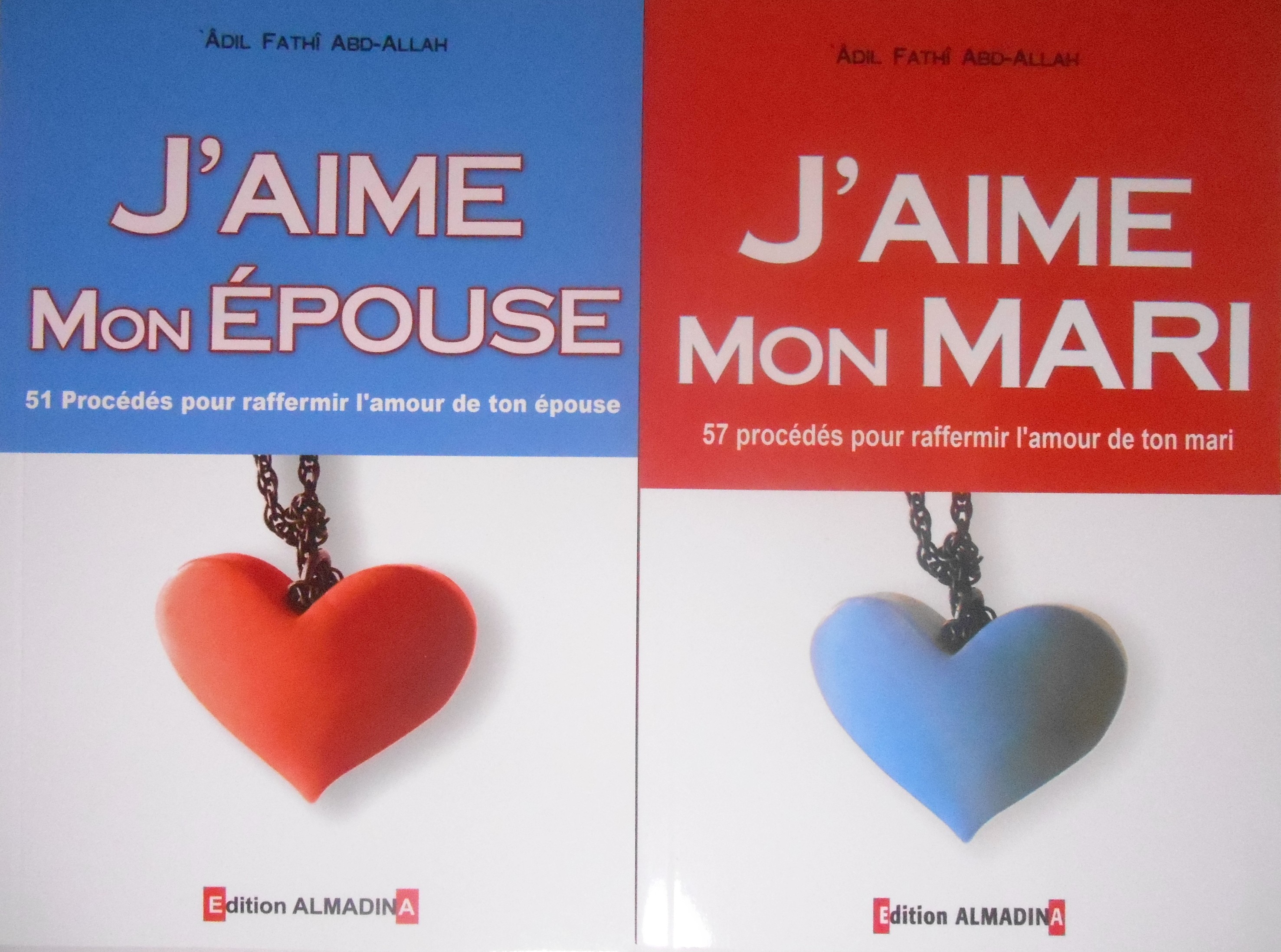 Pack 2 Livres J Aime Mon Mari Et J Aime Mon Epouse Librairie Al Imam