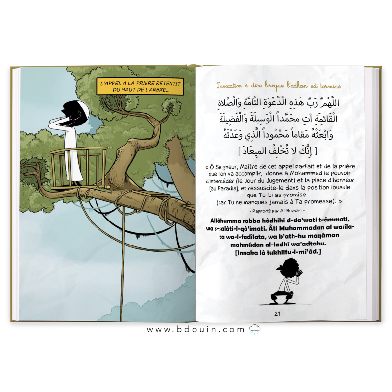 La Citadelle du Petit Muslim - Français - Arabe - Phonétique - BDouin éditions