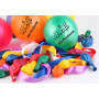Pack de 10 ballons multicolores "Aid Moubarak" (arabe et français)