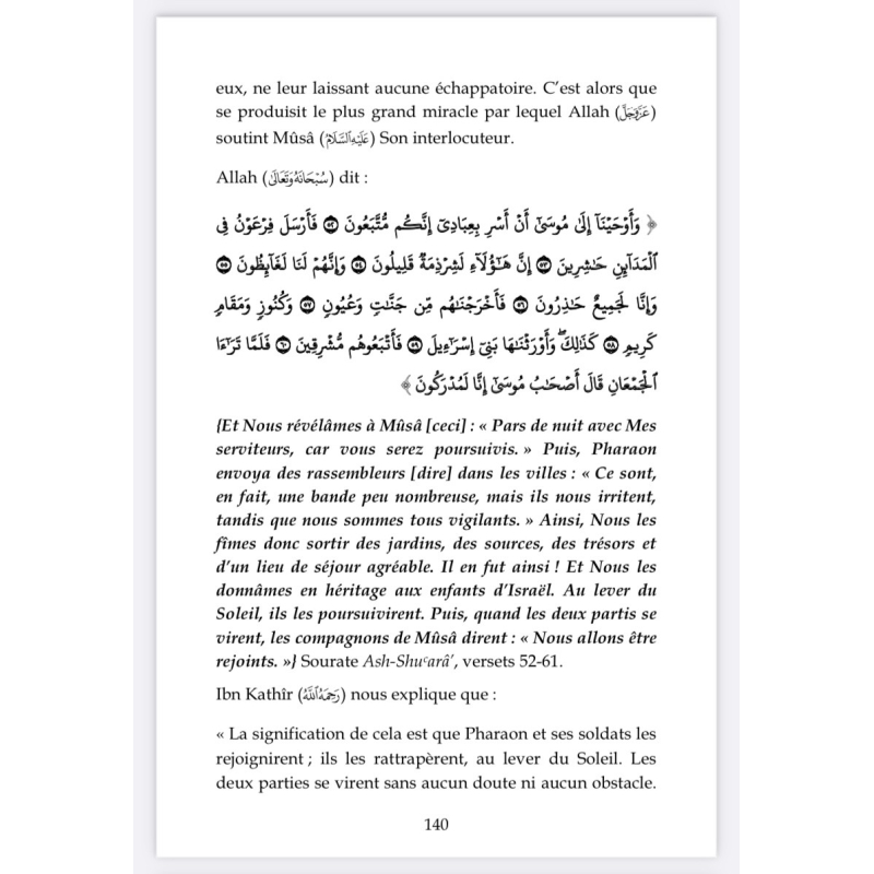 Les miracles des Prophètes d’après Ibn Kathîr - Sayyid Mubarak - Éditions Al Imam