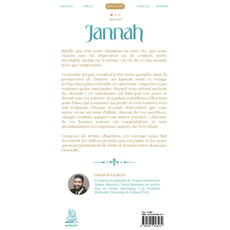 JANNAH – 30 APERÇUS DES DÉLICES DU PARADIS