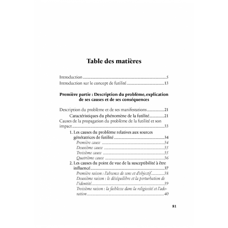 La lutte contre la futilité - Ahmad Ibn Yusuf al-Sayyid - Al Bayyinah