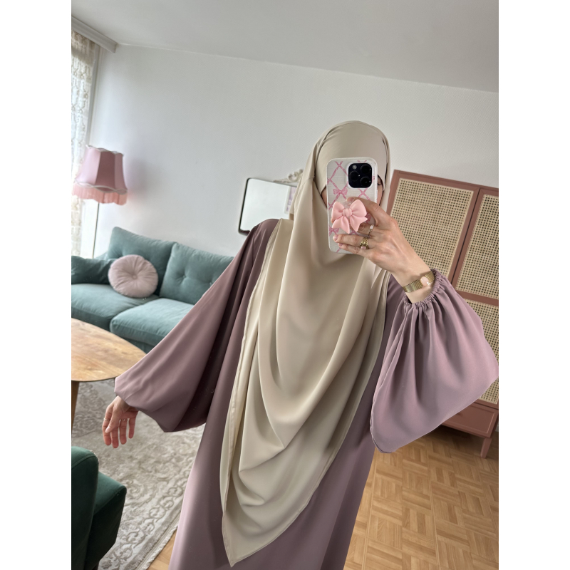 Khimar - Collection Douceur Pastel - 4 couleurs au choix -