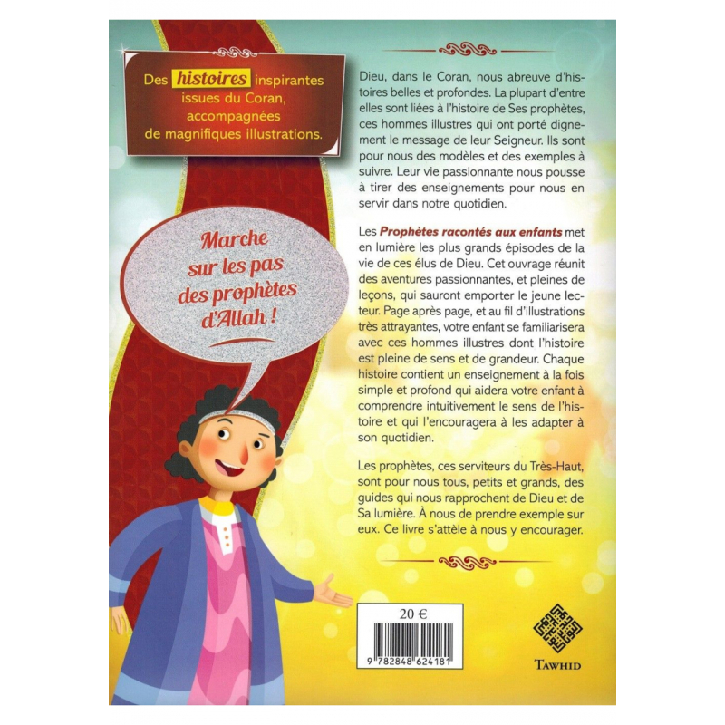 Les Prophètes Racontés aux enfants (Adam, Noûh, Sâlih, Ibrahîm, etc...) - Siham Andalouci - Tawhid