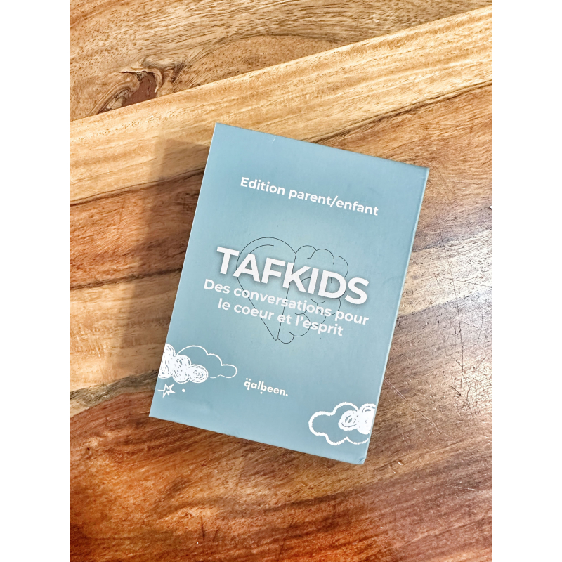 Cartes Tafkids : Edition parent, enfant - Qalbeen