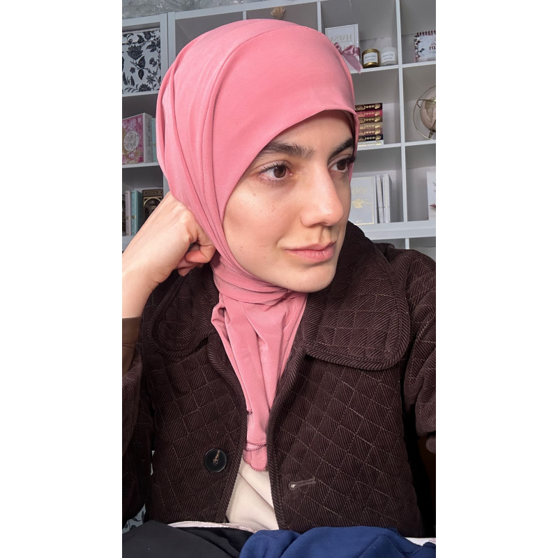 Hijab à clipser - 5 couleurs -