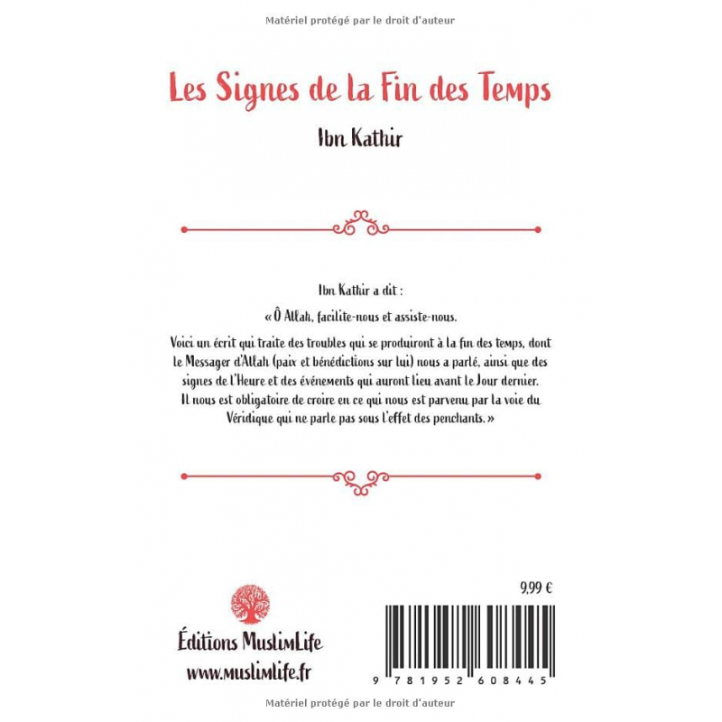 Les signes de la fin des Temps - volume 1 - Ibn Kathir - MuslimLife