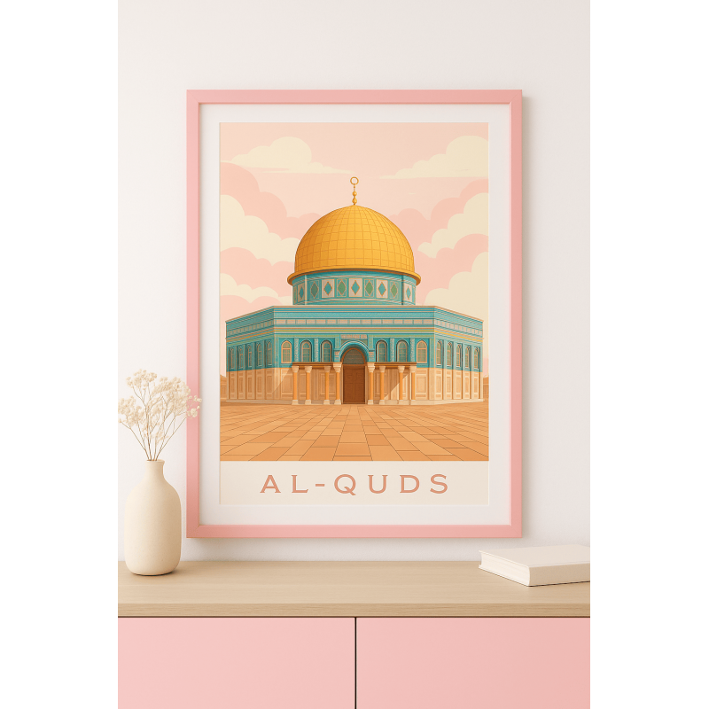 Affiche " Al-Quds " - Impression Luxe - Al Imam