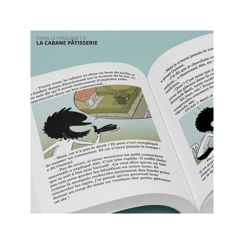 La Famille Foulane - Tome 3 - La Cabane Pâtisserie - BDouin