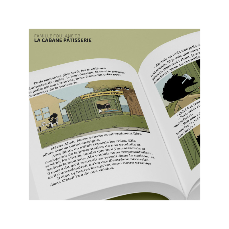 La Famille Foulane - Tome 3 - La Cabane Pâtisserie - BDouin