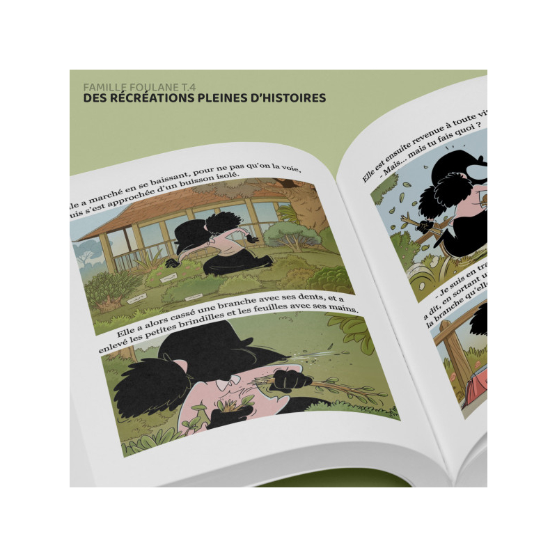La Famille Foulane - tome 4 : Des récréations pleines d'histoires - Bdouin