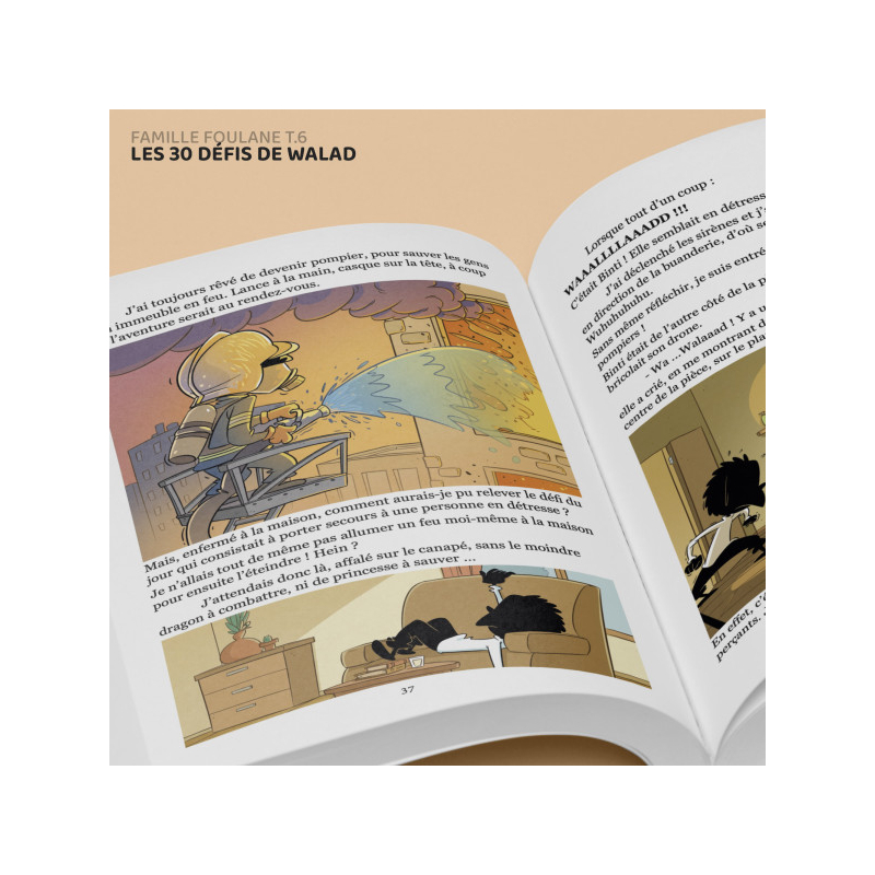 La Famille Foulane - Tome 6 : Les 30 défis de Walad - Bdouin