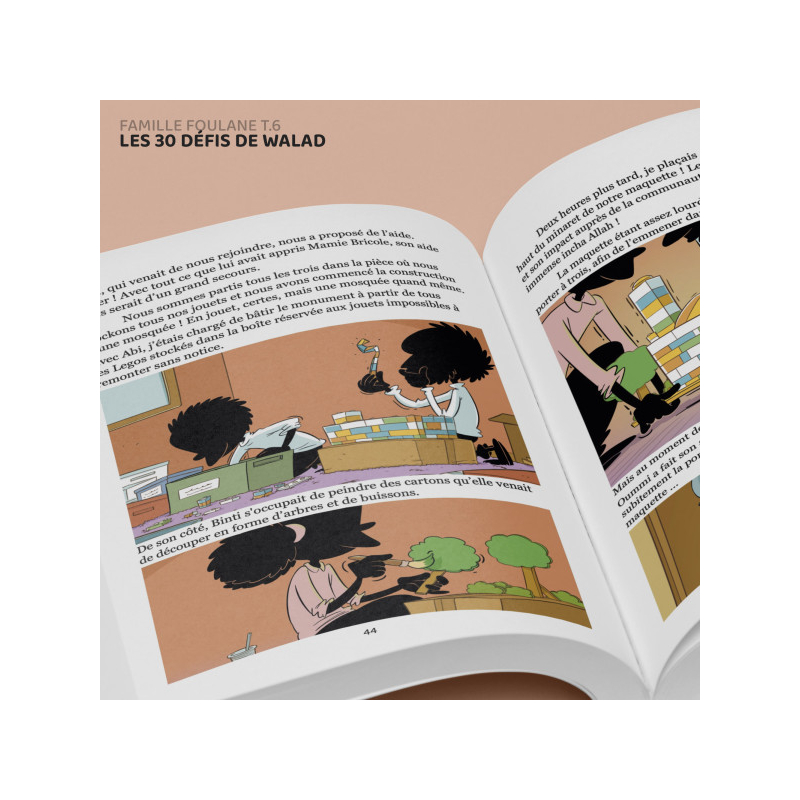 La Famille Foulane - Tome 6 : Les 30 défis de Walad - Bdouin