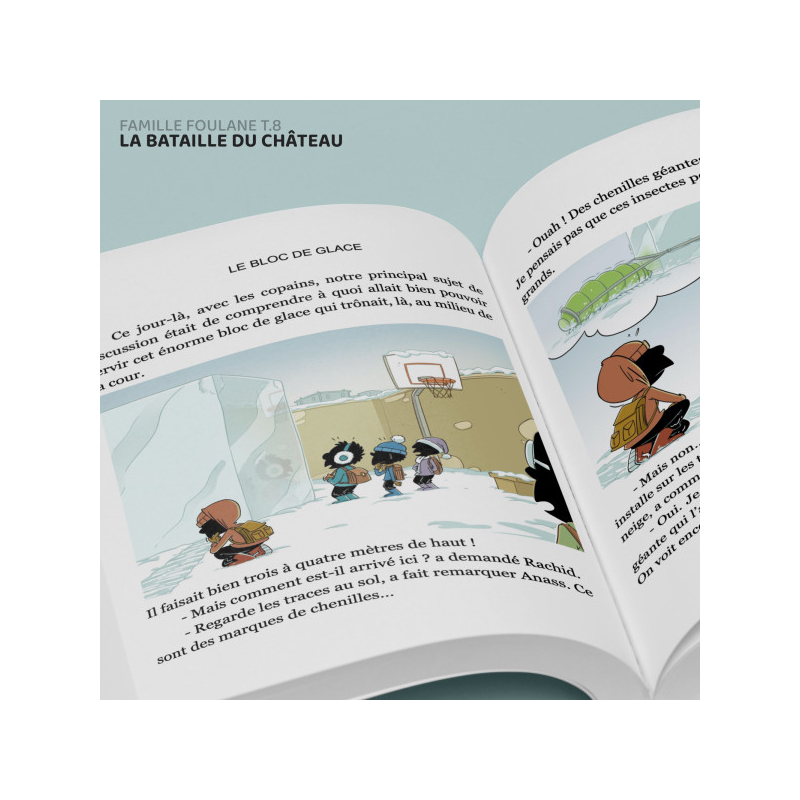La Famille Foulane - Tome 8 : La bataille du château - Bdouin