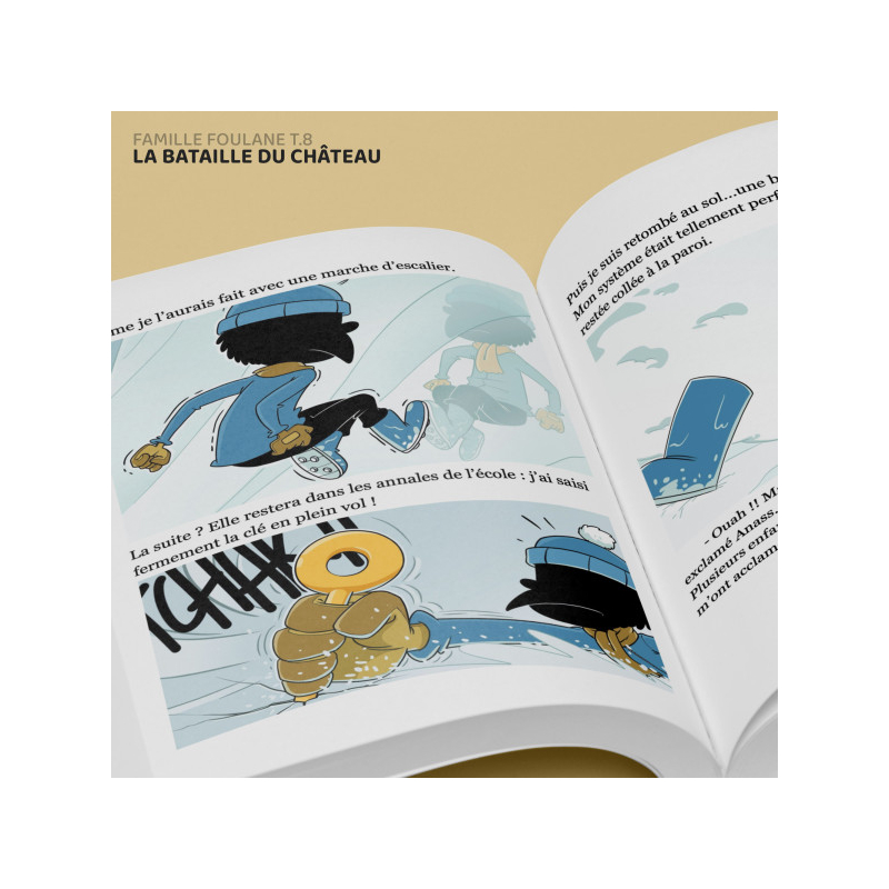 La Famille Foulane - Tome 8 : La bataille du château - Bdouin
