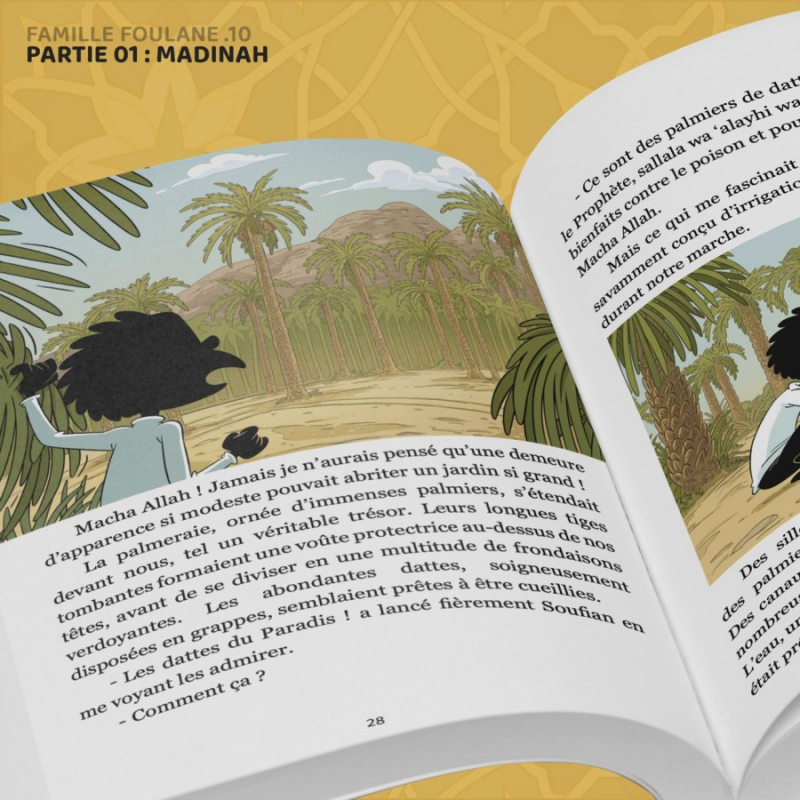 La Famille Foulane - Tome 10 : En ‘Omra partie 1 : Madinah - Bdouin