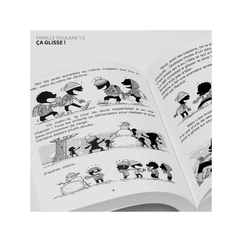 La Famille Foulane - Tome 5 - ça glisse - BDouin