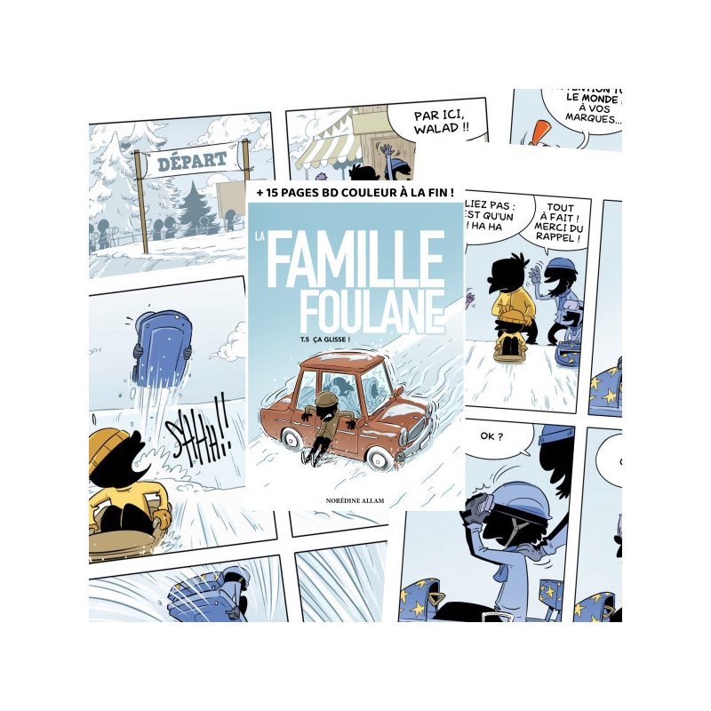 La Famille Foulane - Tome 5 - ça glisse - BDouin