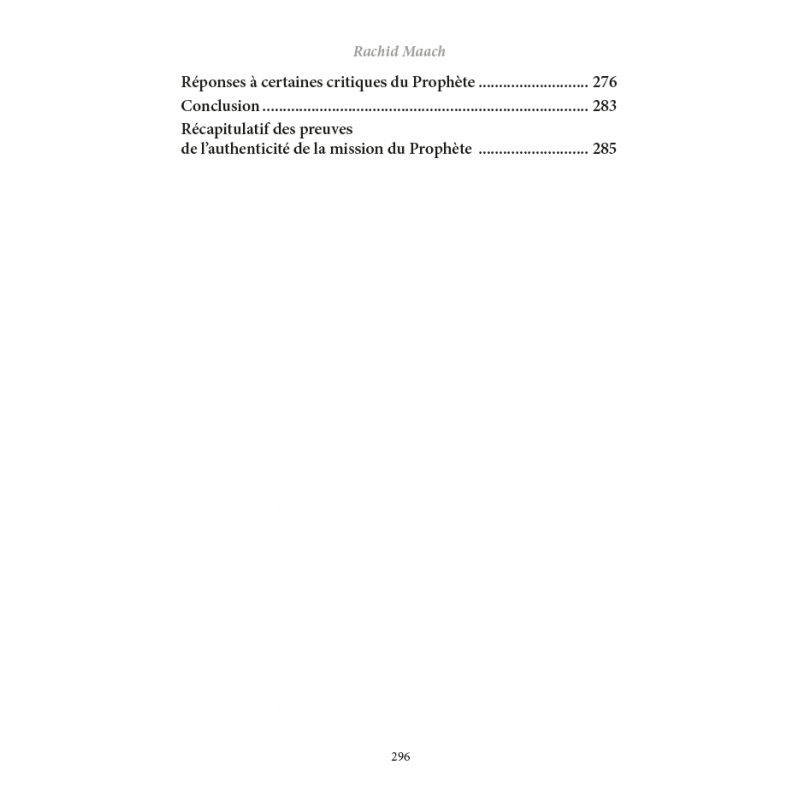 Muhammad est le prophète de Dieu : 100 preuves irréfutables - Rachid Maach - al Hadith