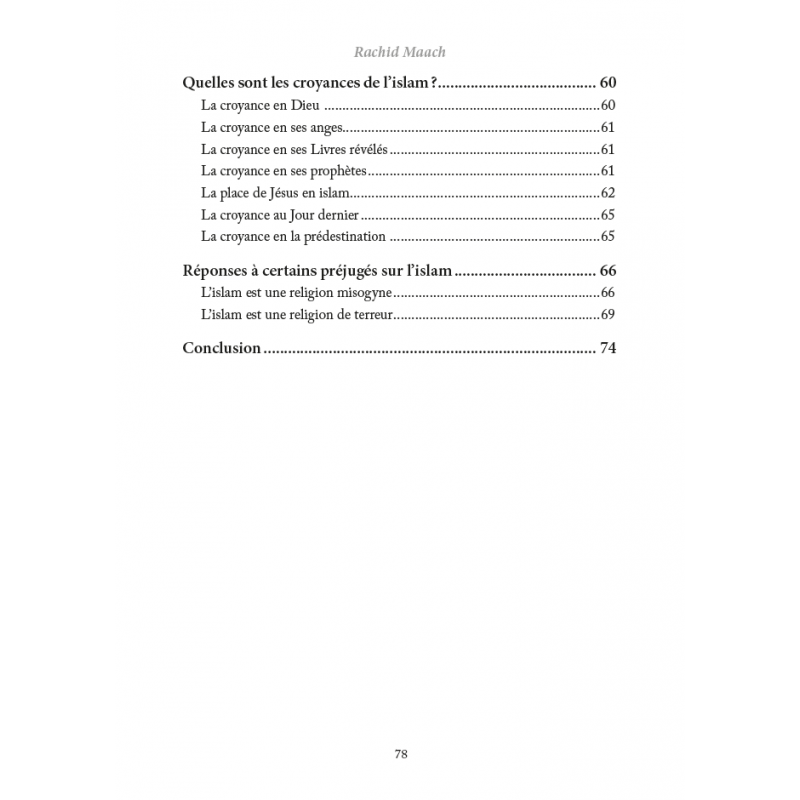 Découvrir l’islam - Rachid Maach - Al Hadith