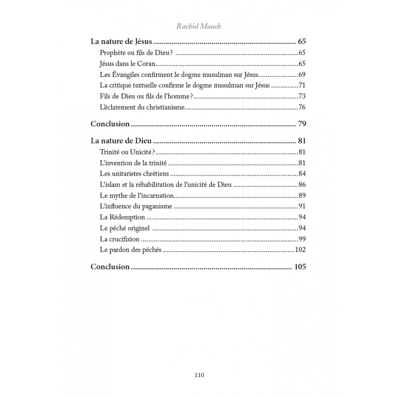 Regard musulman sur le christianisme - Rachid Maach - Al Hadith