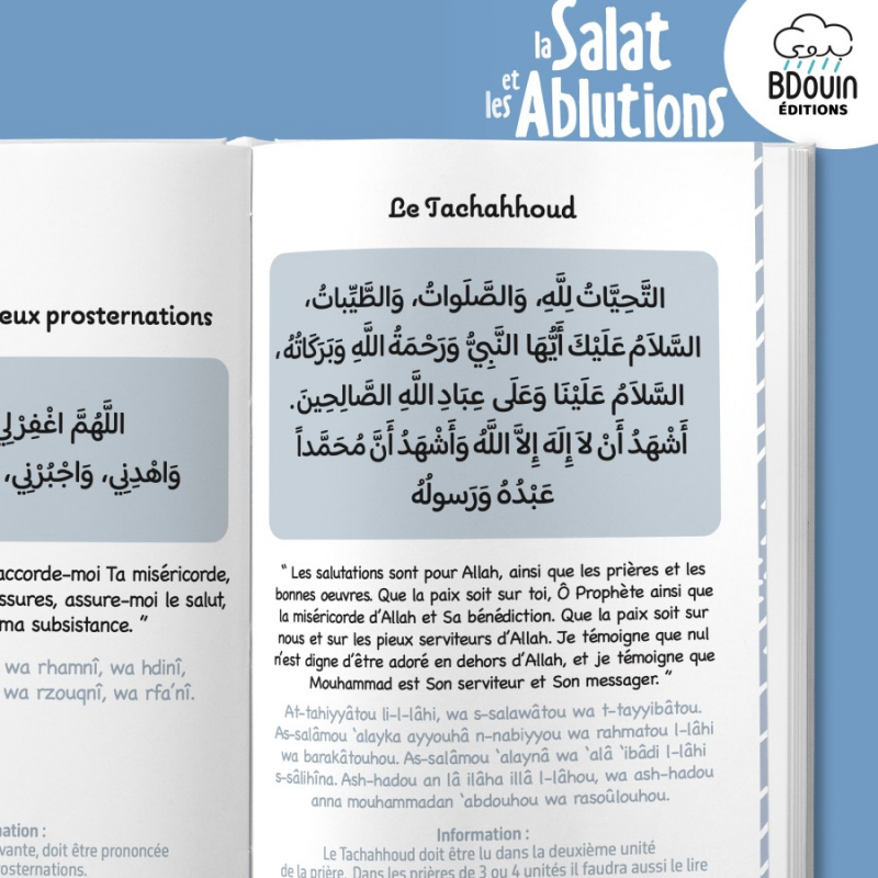Mini guide illustré : la salat et les ablutions (garçon) - Bdouin