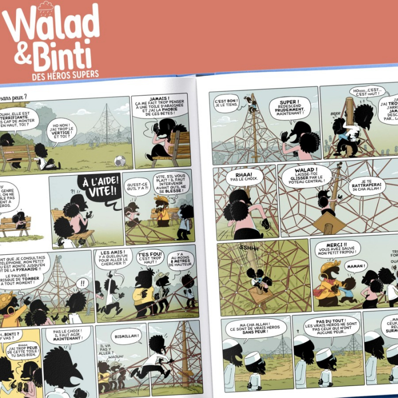 Walad et Binti T2, des héros supers - Bdouin