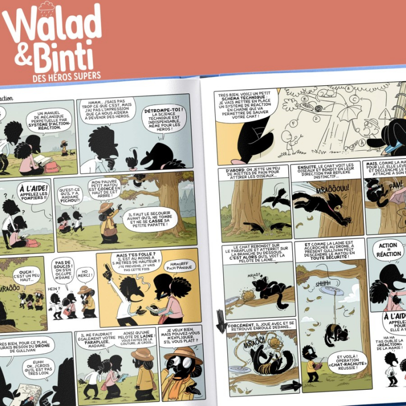 Walad et Binti T2, des héros supers - Bdouin