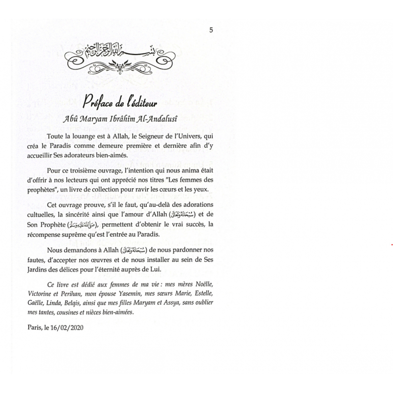 Ces femmes promises au Paradis - Ahmed khalil Jam’a - Editions Al imam