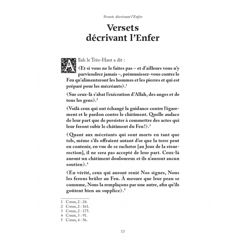 L'enfer & ses supplices - Ibn Kathir - Al-Hadith