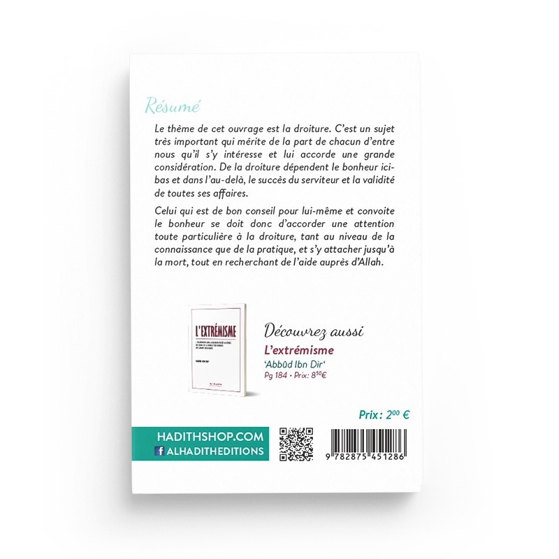 10 règles dans la droiture - 'Abd al-Razzâq al-Badr - Editions Al Hadith