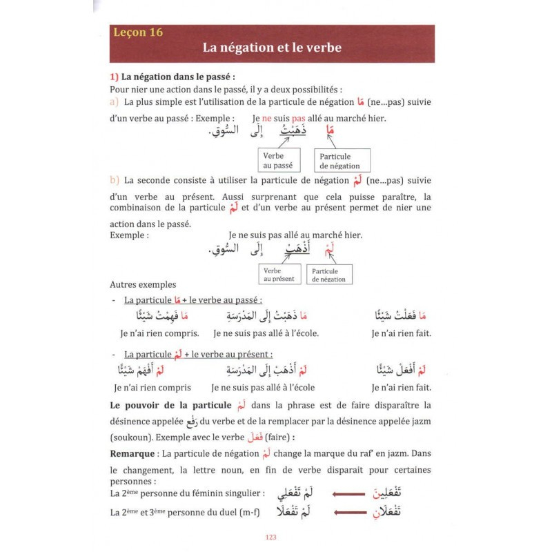 Apprentissage de la langue arabe - volume 2 - Sabil