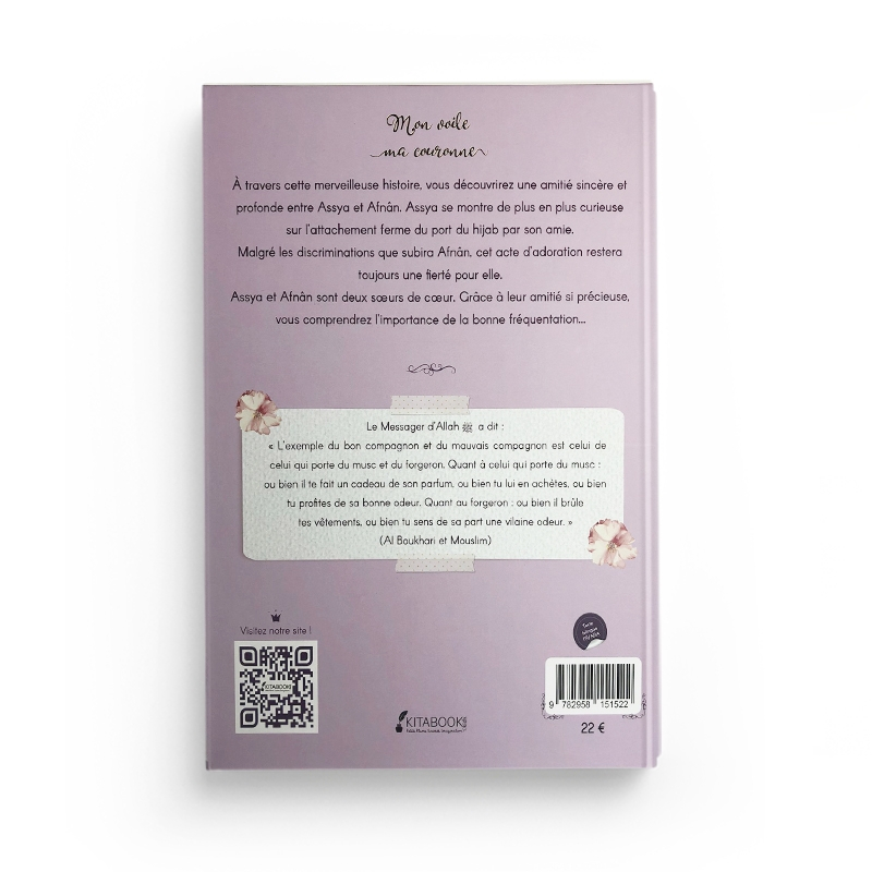 Livres AR/FR pour enfants – Mon voile, ma couronne - kitabookid