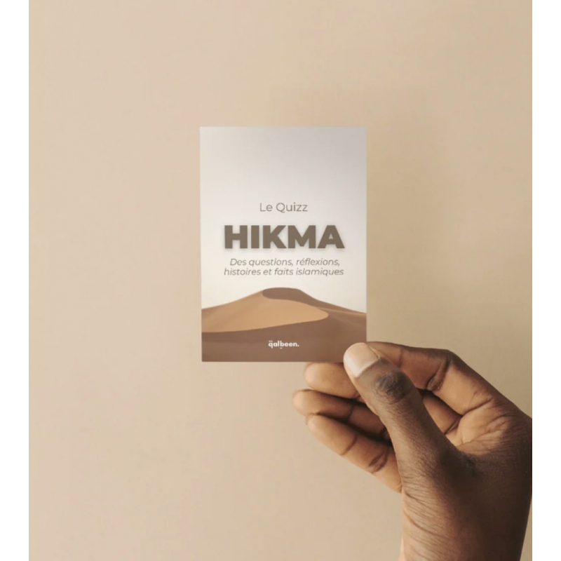Le Quizz Hikma : Jeu de cartes - Des questions, réflexions, histoires et faits islamiques - Qalbeen (10 ans et +)