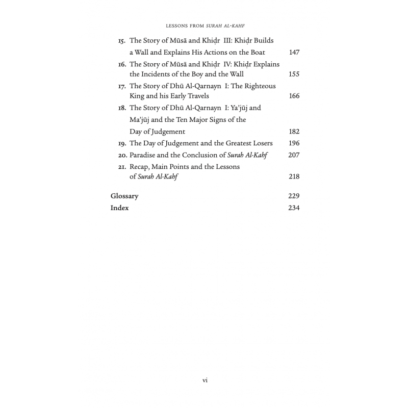 Lessons from Surah al-Kahf – Leçons de la Sourate Al-Kahf – Dr Yasir Qadhi