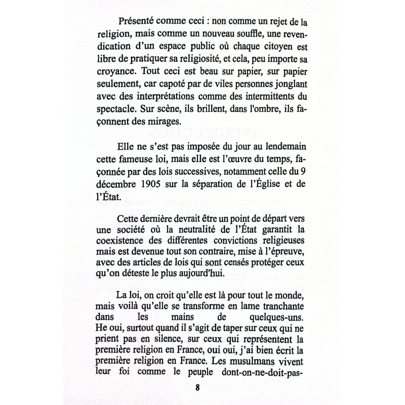 Laïcité et liberté : le défi musulman en France - Jolapeh - Matière grise éditons