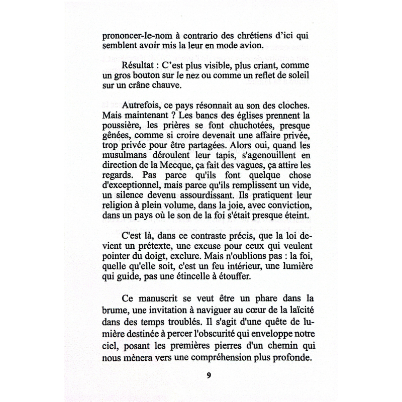 Laïcité et liberté : le défi musulman en France - Jolapeh - Matière grise éditons
