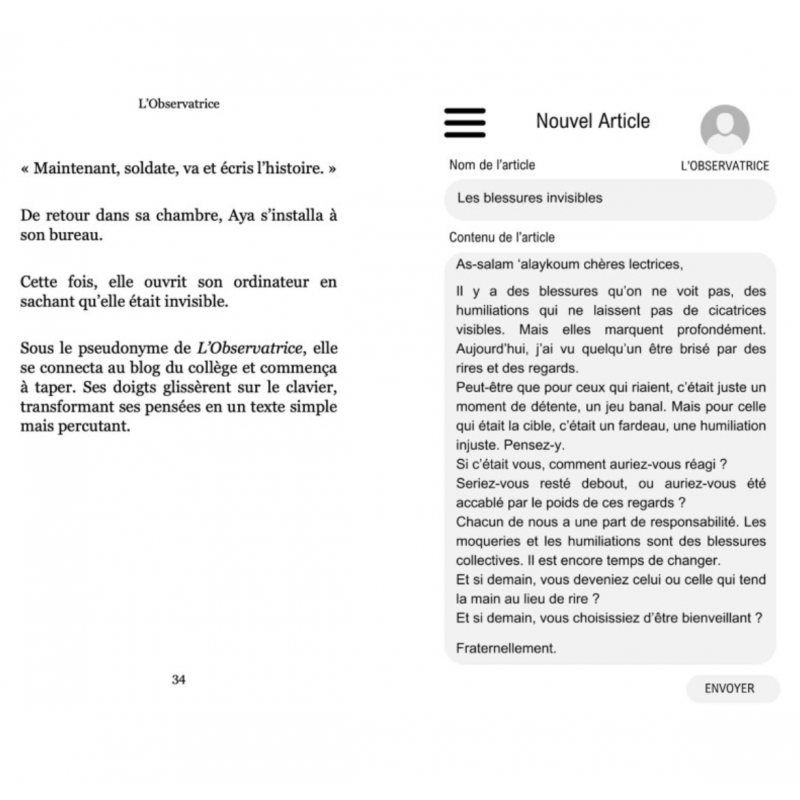 L'observatrice - Nour Siraj - Roman Jeunesse