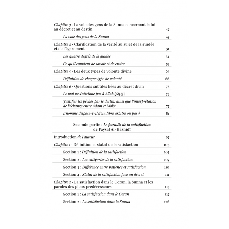 Mon Destin -  Editions Al Imam - Collector -