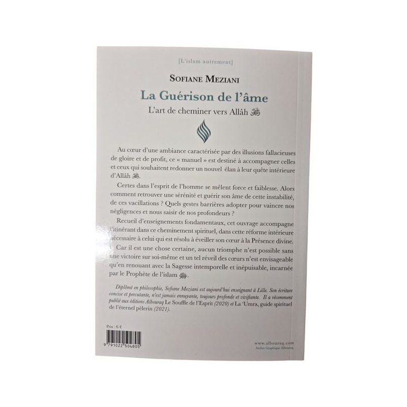 La guérison de l’âme – Sofiane Meziani - Maison d'ennour
