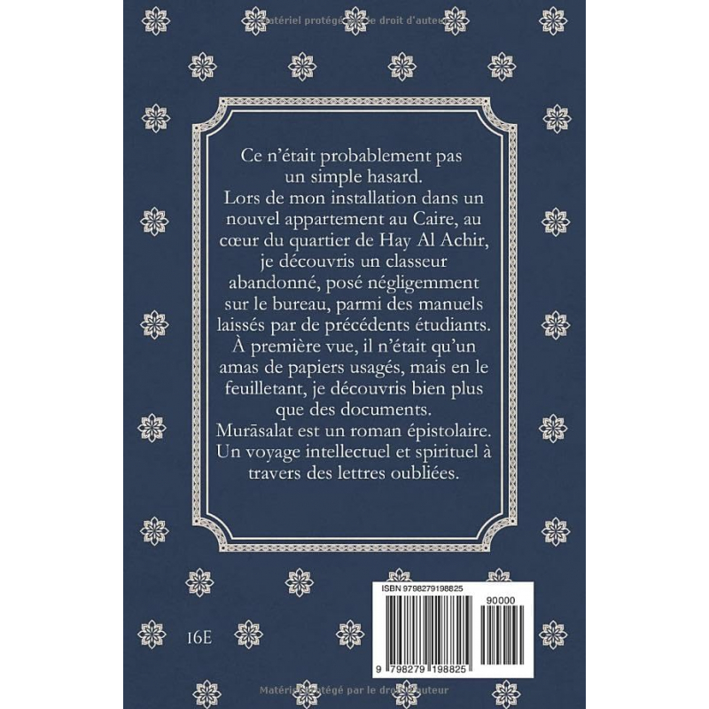 Murāsalat – Roman épistolaire : Correspondance intime entre quête spirituelle et passion intellectuelle