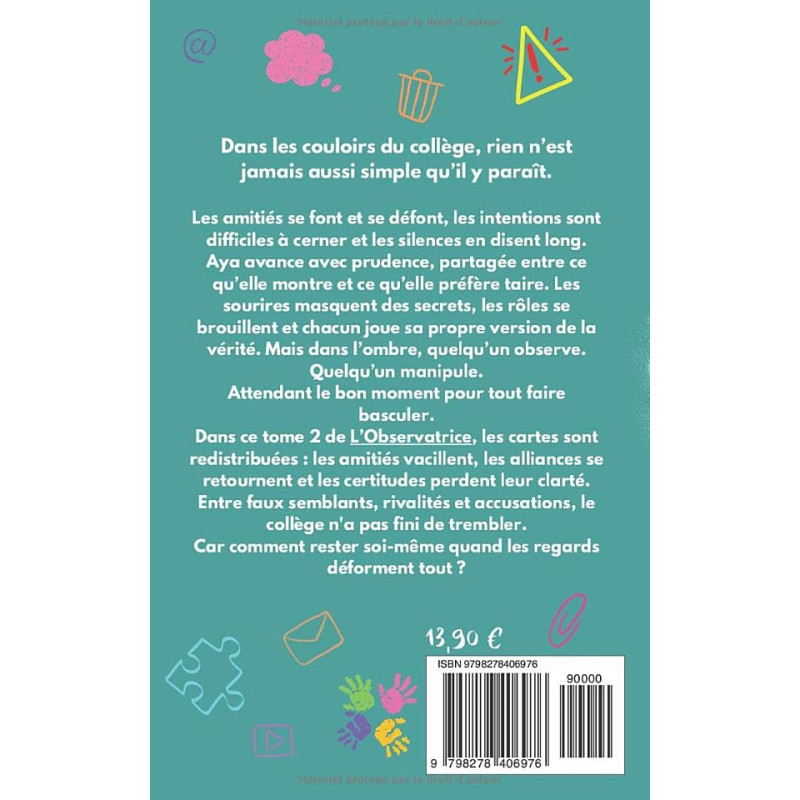 L’Observatrice 2 – Roman Jeunesse De Nour Siraj
