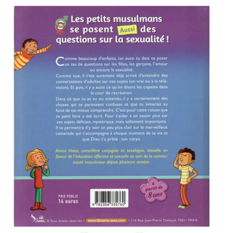 Les Petits Musulmans Se Posent Aussi Des Questions Sur La Sexualité ! - Amina Nassi - Sana Kids