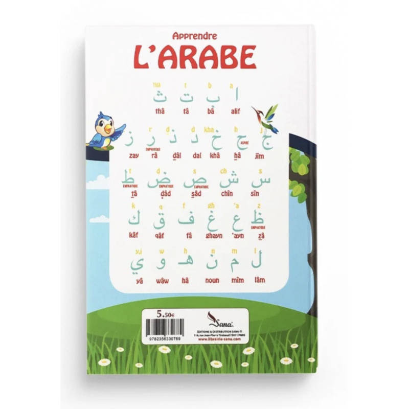 Apprendre l’Arabe : Méthode Intensive pour les Francophones - Sana Kids