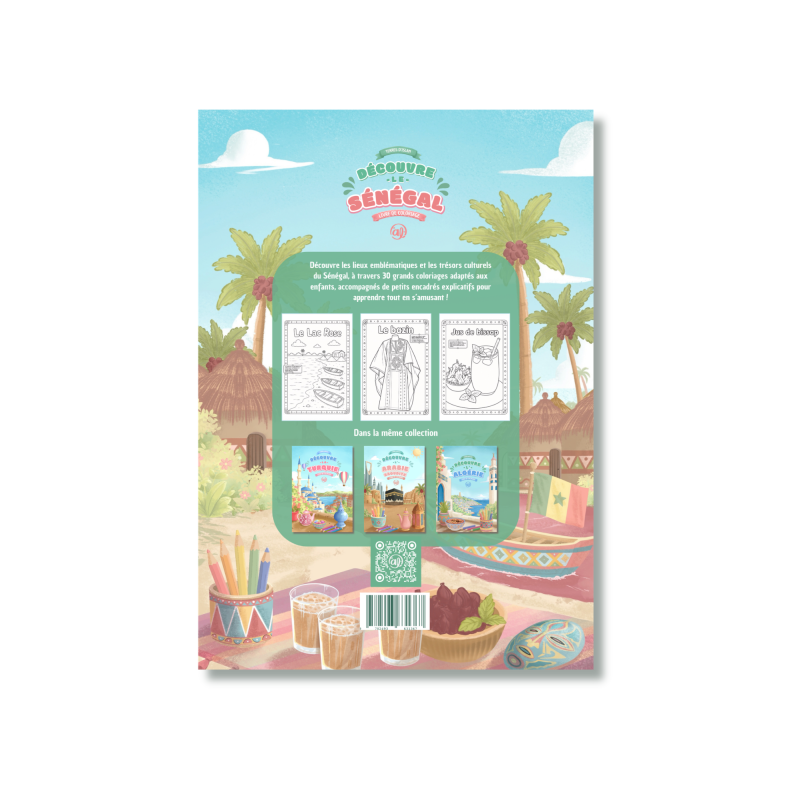 Découvre Le Sénégal - Livre de Coloriage - Editions Al Imam