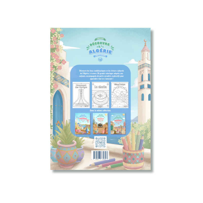 Découvre L'algérie - Livre de Coloriage - Editions Al Imam
