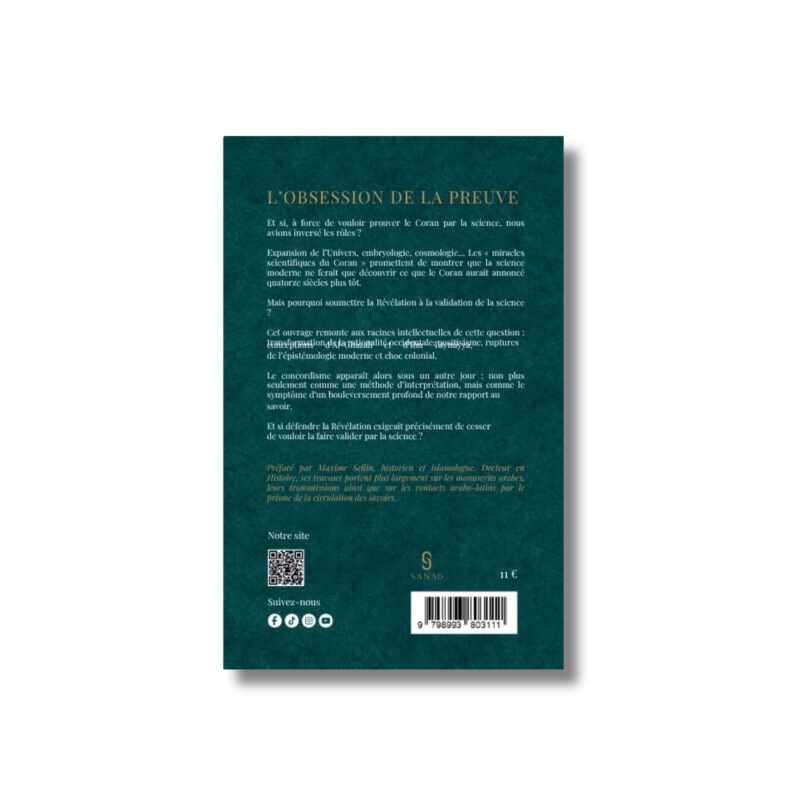 L’Obsession de la preuve – Science, Coran et cicatrice coloniale | Yacine B. Ben Nacer - Sanadpress