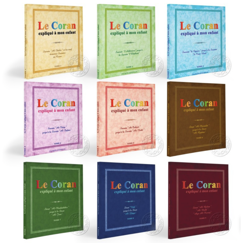 PACK : LE CORAN EXPLIQUÉ À MON ENFANT (10 TOMES)