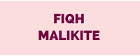 Fiqh Malikite 